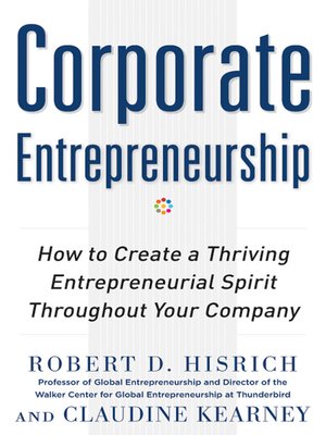 cover image of Corporate Entrepreneurship